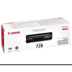 Cartouche Toner Canon 728 - Noir - Pour Imprimantes Laser Canon - Rendement Élevé
